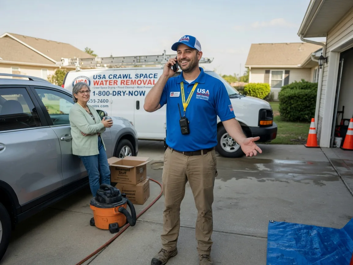 Crawl Space Water Removal Enon, OH FAQs